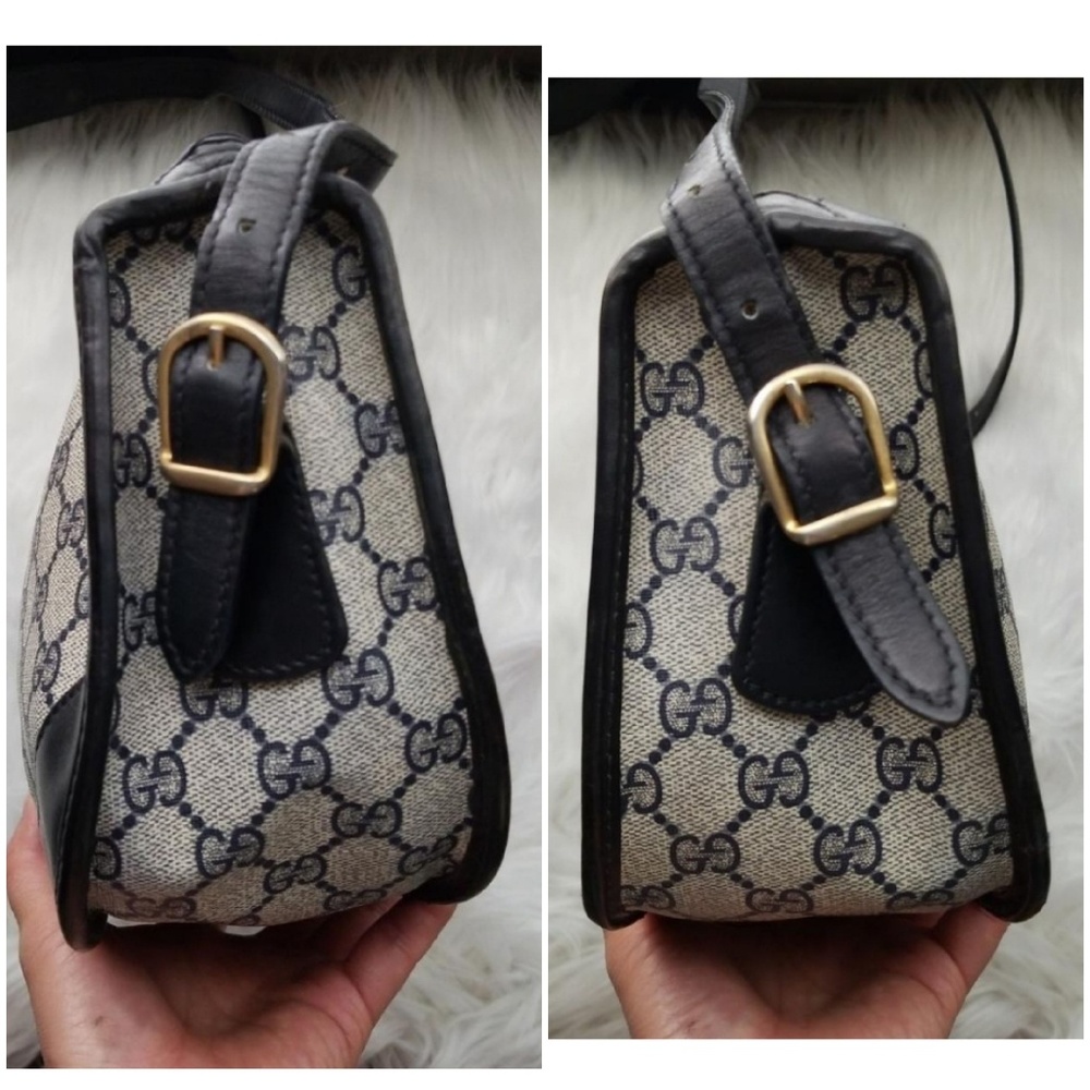 Authentic Vintage Gucci Crescent Shoulder Bag - Picture 5 of 8